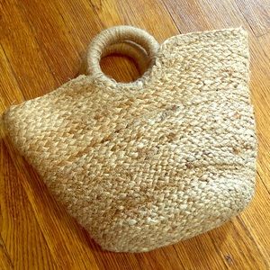 Zara straw bag